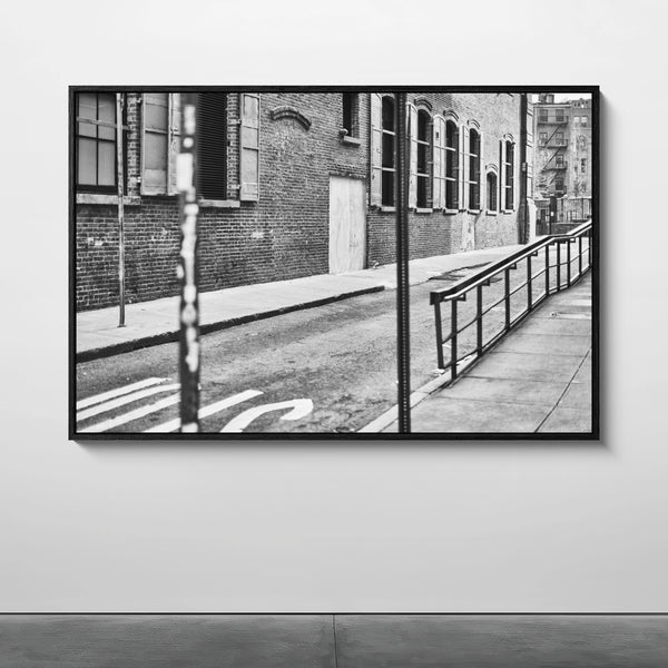Mise en situation — Tirage d'art noir et blanc Fortune 15, New York City, PRLXY