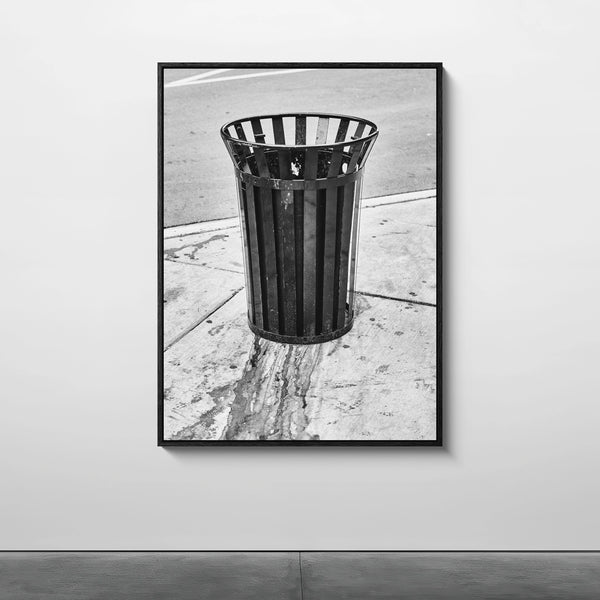 Mise en situation — Tirage d'art noir et blanc Fortune 2, Chicago, PRLXY