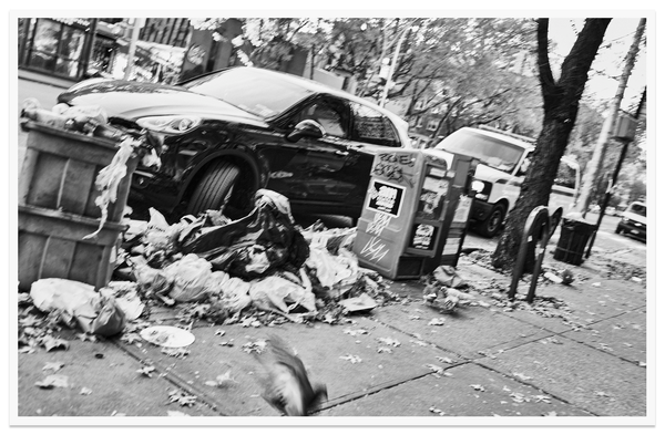Tirage seul — Tirage d'art noir et blanc Fortune 11, New York City, PRLXY