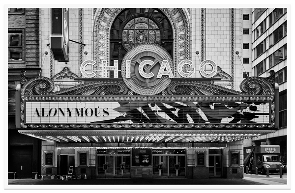 Tirage seul — Tirage d'art noir et blanc Fortune 17, Chicago, PRLXY