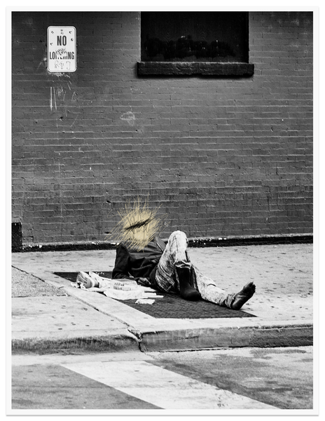 Tirage seul — Tirage d'art noir et blanc Fortune 5, Chicago, PRLXY