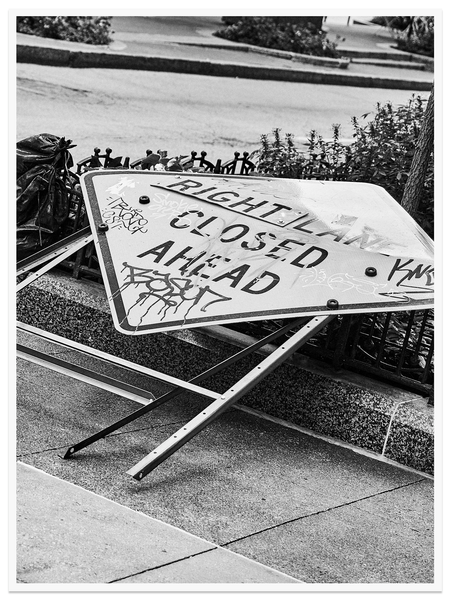 Tirage seul — Tirage d'art noir et blanc Fortune 6, Chicago, PRLXY