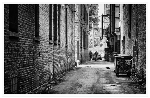 Tirage seul — Tirage d'art noir et blanc Fortune 7, Chicago, PRLXY