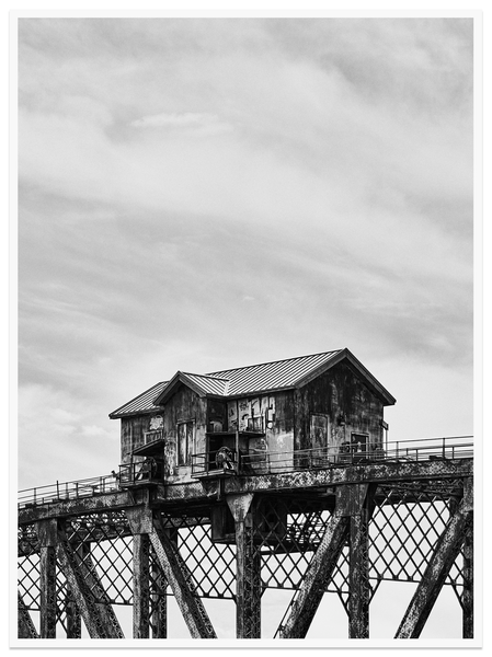 Tirage seul — Tirage d'art noir et blanc Fortune 8, Chicago, PRLXY