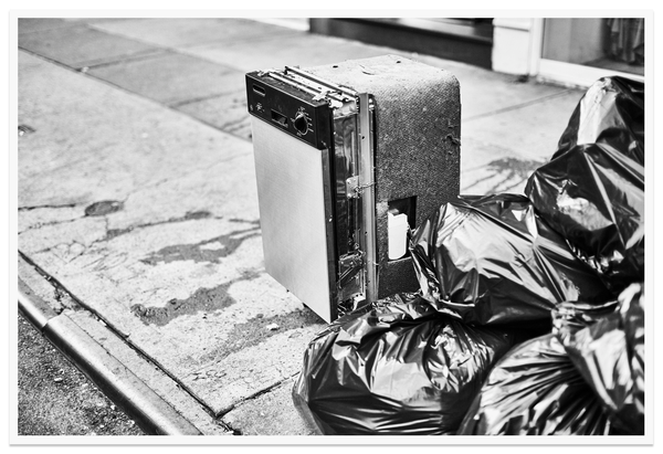 Tirage seul — Tirage d'art noir et blanc Fortune 9, New York City, PRLXY