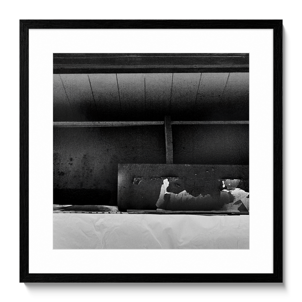 Encadrement — Tirage d'art noir et blanc Rough Street 35, Chicago, PRLXY