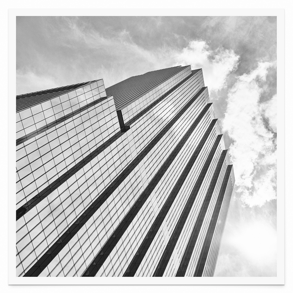 Tirage seul — Tirage d'art noir et blanc The Line 11, Chicago, PRLXY
