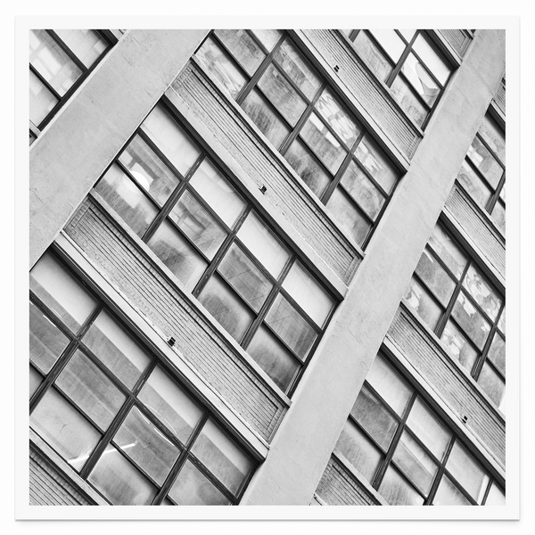 Tirage seul — Tirage d'art noir et blanc The Line 13, New York City, PRLXY