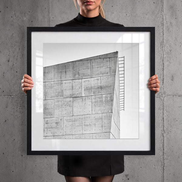 Mise en situation — Tirage d'art noir et blanc The Line 16, New York City, PRLXY