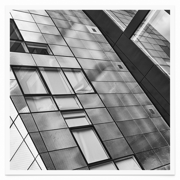 Tirage seul — Tirage d'art noir et blanc The Line 17, New York City, PRLXY