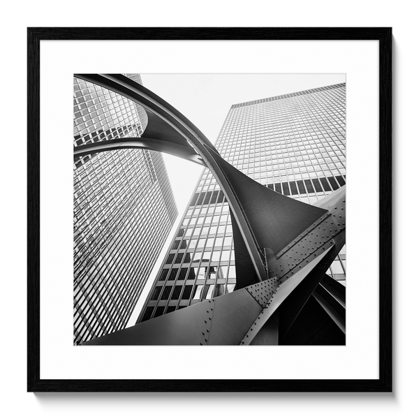 Encadrement — Tirage d'art noir et blanc The Line 1, Chicago, PRLXY