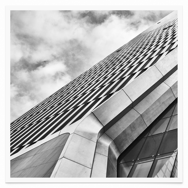 Tirage seul — Tirage d'art noir et blanc The Line 21, New York City, PRLXY