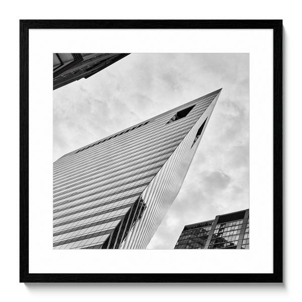 Encadrement — Tirage d'art noir et blanc The Line 3, Chicago, PRLXY