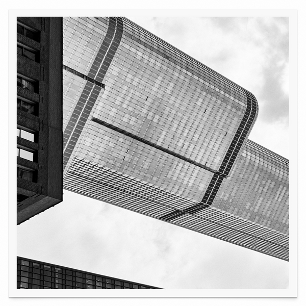 Tirage seul — Tirage d'art noir et blanc The Line 4, Chicago, PRLXY