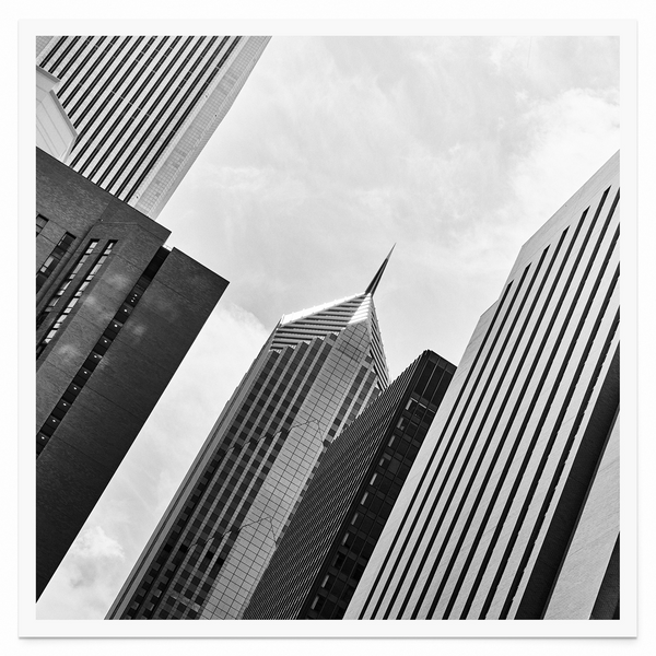 Tirage seul — Tirage d'art noir et blanc The Line 6, Chicago, PRLXY