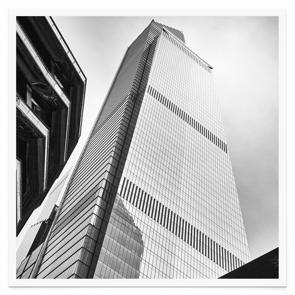 Tirage seul — Tirage d'art noir et blanc The Line 7, New York City, PRLXY