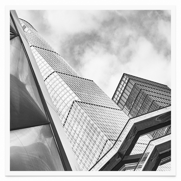 Tirage seul — Tirage d'art noir et blanc The Line 8, New York City, PRLXY