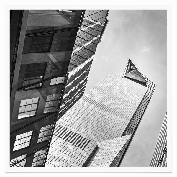 Tirage seul — Tirage d'art noir et blanc The Line 9, New York City, PRLXY