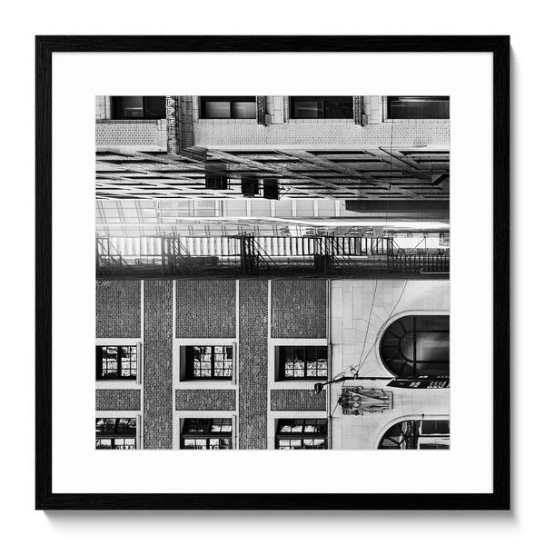 Encadrement — Tirage d'art noir et blanc Inner City 10, Chicago, PRLXY