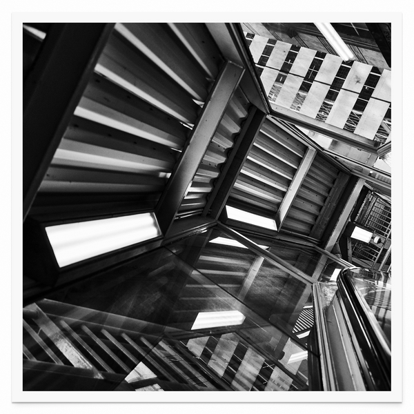 Tirage seul — Tirage d'art noir et blanc Inner City 12, Chicago, PRLXY