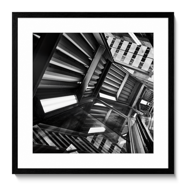 Encadrement — Tirage d'art noir et blanc Inner City 12, Chicago, PRLXY