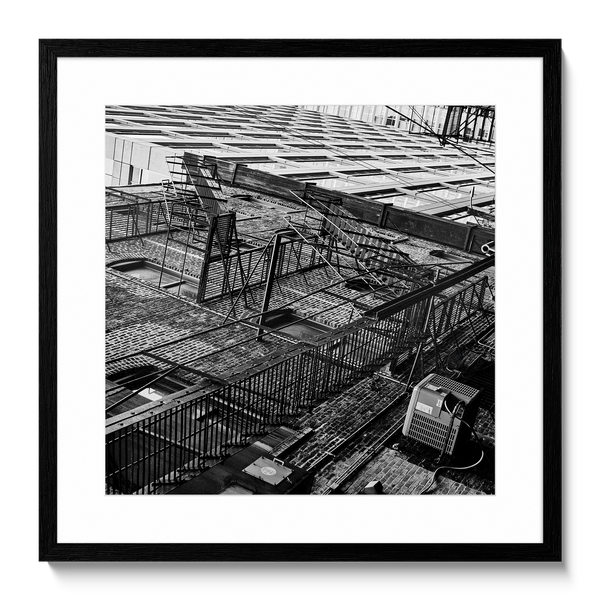 Encadrement — Tirage d'art noir et blanc Inner City 13, Chicago, PRLXY