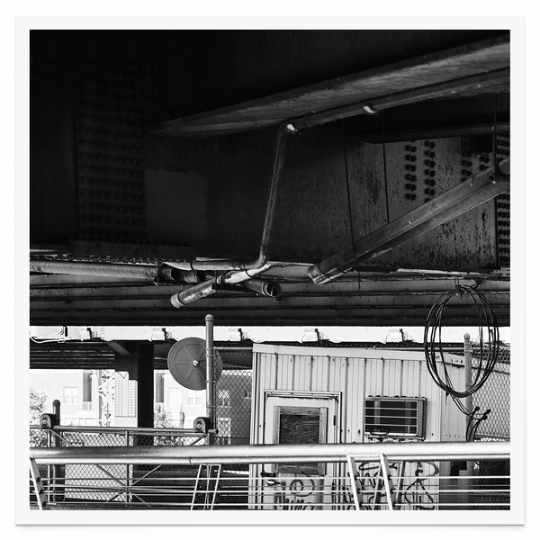 Tirage seul — Tirage d'art noir et blanc Inner City 14, Chicago, PRLXY