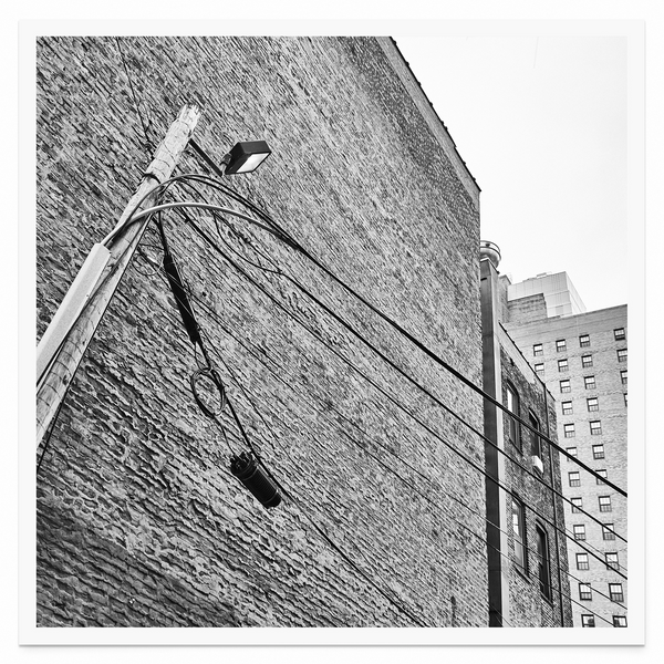Tirage seul — Tirage d'art noir et blanc Inner City 18, Chicago, PRLXY