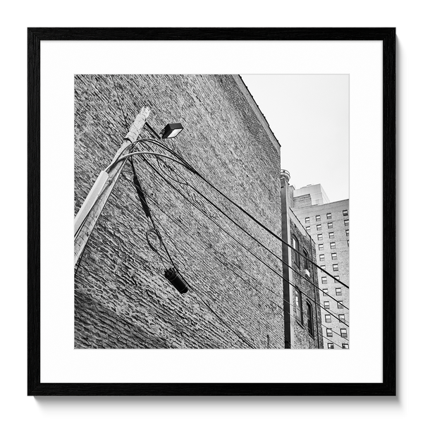 Encadrement — Tirage d'art noir et blanc Inner City 18, Chicago, PRLXY