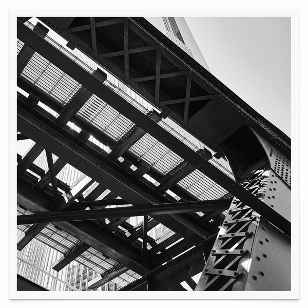 Tirage seul — Tirage d'art noir et blanc Inner City 19, Chicago, PRLXY
