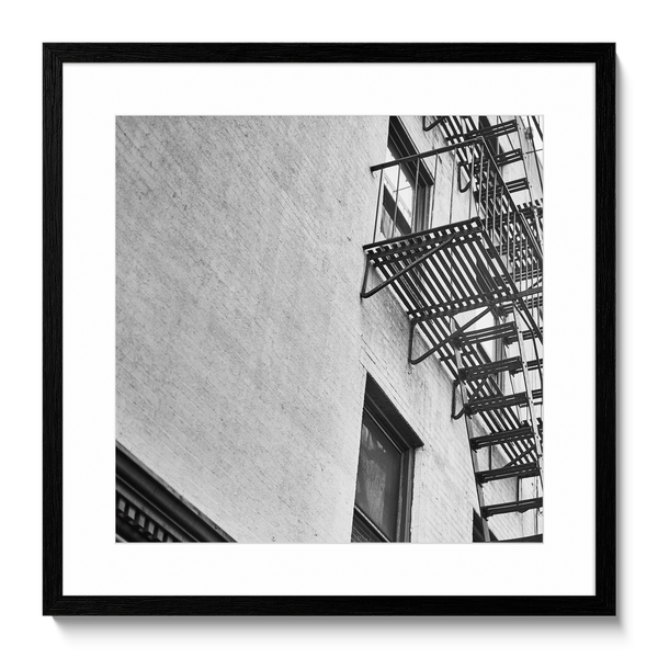 Encadrement — Tirage d'art noir et blanc Inner City 22, New York City, PRLXY