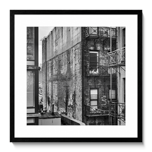 Encadrement — Tirage d'art noir et blanc Inner City 23, New York City, PRLXY