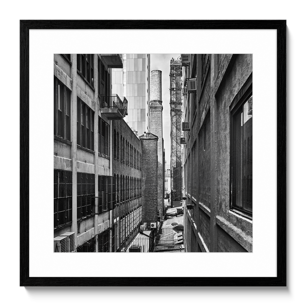 Encadrement — Tirage d'art noir et blanc Inner City 24, New York City, PRLXY