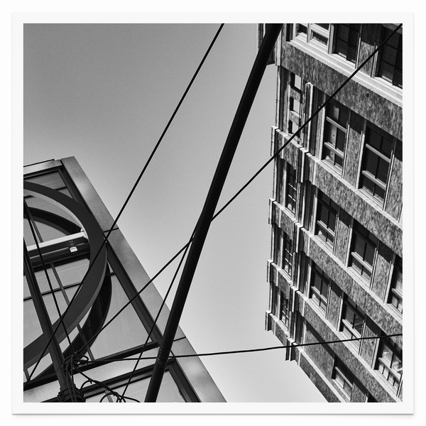Tirage seul — Tirage d'art noir et blanc Inner City 25, New York City, PRLXY
