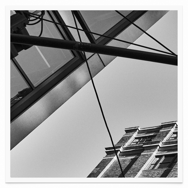 Tirage seul — Tirage d'art noir et blanc Inner City 26, New York City, PRLXY