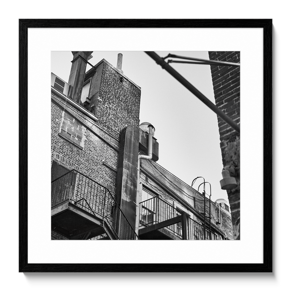 Encadrement — Tirage d'art noir et blanc Inner City 27, New York City, PRLXY