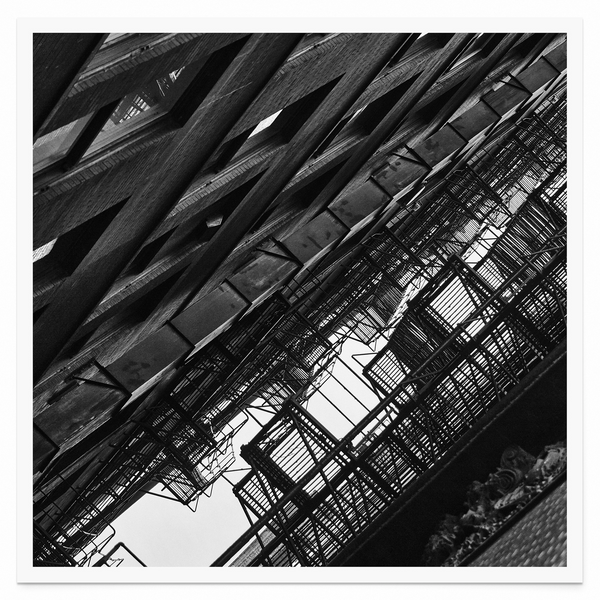 Tirage seul — Tirage d'art noir et blanc Inner City 3, Chicago, PRLXY