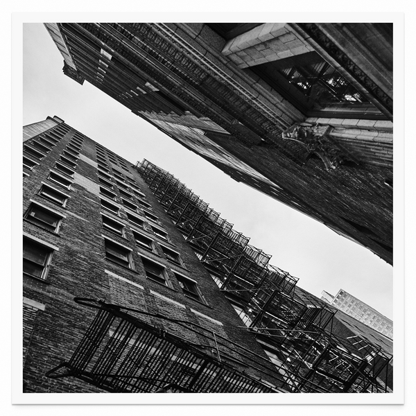 Tirage seul — Tirage d'art noir et blanc Inner City 5, Chicago, PRLXY