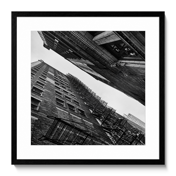 Encadrement — Tirage d'art noir et blanc Inner City 5, Chicago, PRLXY