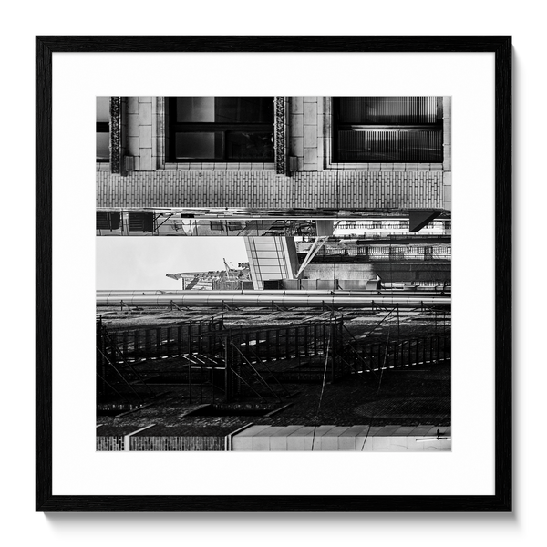 Encadrement — Tirage d'art noir et blanc Inner City 7, Chicago, PRLXY