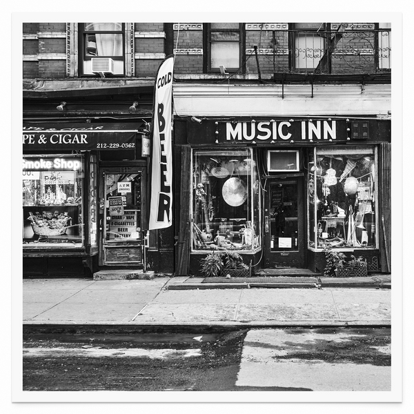 Tirage seul — Tirage d'art noir et blanc Rough Street 13, New York City, PRLXY
