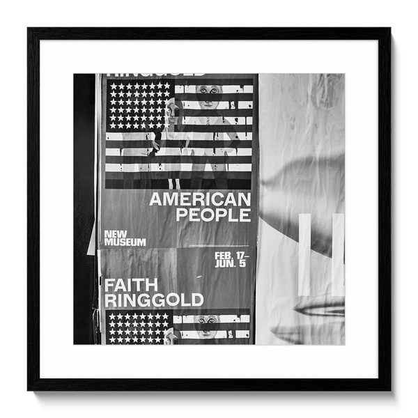 Encadrement — Tirage d'art noir et blanc Rough Street 22, New York City, PRLXY