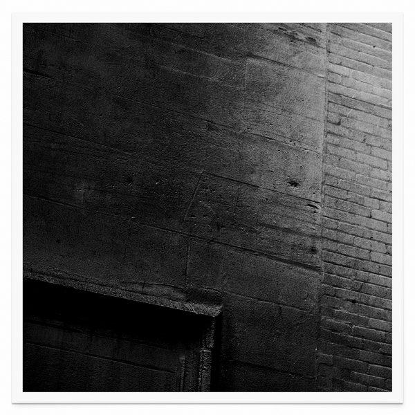 Tirage seul — Tirage d'art noir et blanc Rough Street 32, Chicago, PRLXY