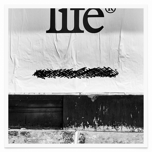 Tirage seul — Tirage d'art noir et blanc Rough Street 36, Chicago, PRLXY