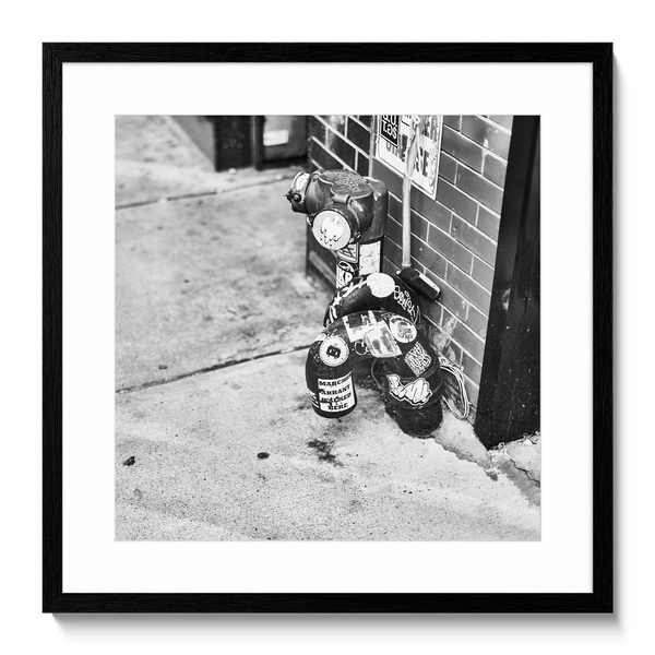 Encadrement — Tirage d'art noir et blanc Rough Street 7, New York City, PRLXY