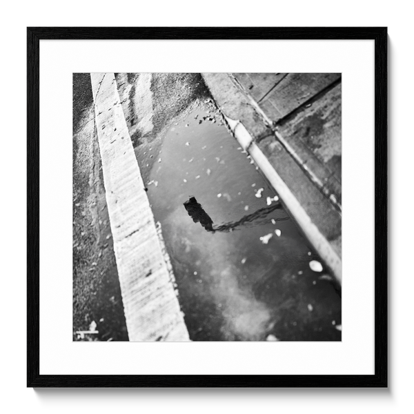 Encadrement — Tirage d'art noir et blanc Rough Street 9, New York City, PRLXY